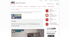 Desktop Screenshot of ddz-berlin.de