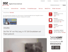 Tablet Screenshot of ddz-berlin.de